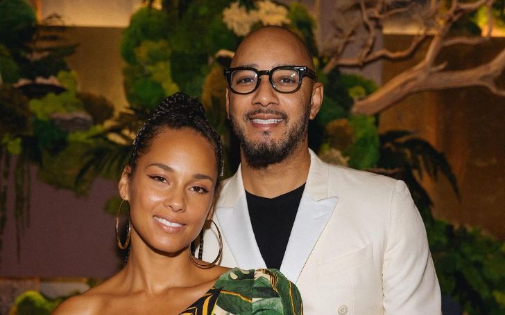 Alicia Keys is a bonus mother to Swizz's three kids from his first marriage.